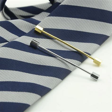 New Men's Suits Collar Clip Simple Needle Wedding Gentlemen Collar Clip Tie Bar Pins Jewelry KQS ...