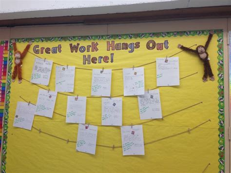 Student work display! | Displaying student work, Student work wall ...