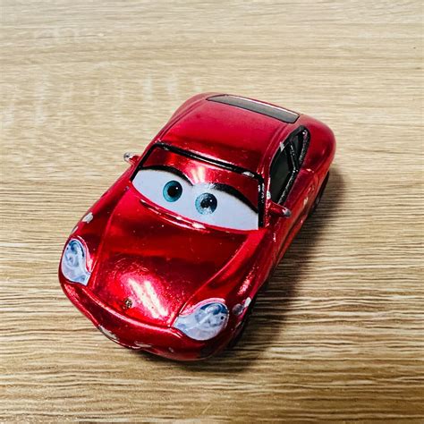 Sally Carrera Racing Red Metallic Paint Disney Pixar Metal Diecast Cars | eBay