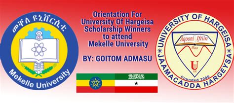 Mekelle University Postgraduate Scholarships For University Of Hargeisa ...