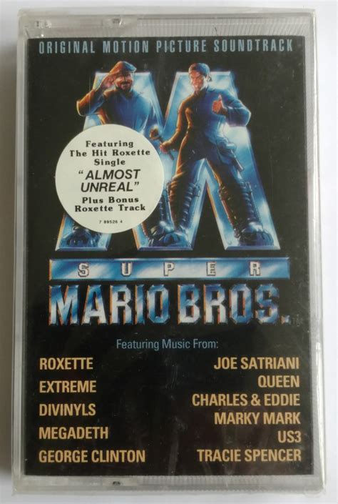 Super Mario Bros. (Original Motion Picture Soundtrack) (1993, Cassette ...