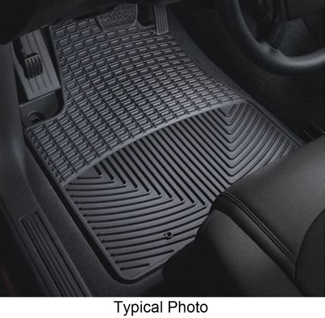 2019 Ford Fusion WeatherTech All-Weather Front Floor Mats - Black