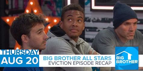 Big Brother All-Stars | Live Eviction Recap Aug 20, 2020 ...