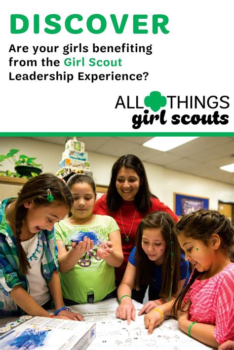 Girl Scout Leadership Experience - Discover | Leadership, Girl scouts ...