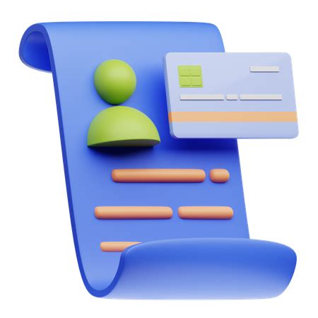 Debit Card Holder 3D Icon download in PNG, OBJ or Blend format