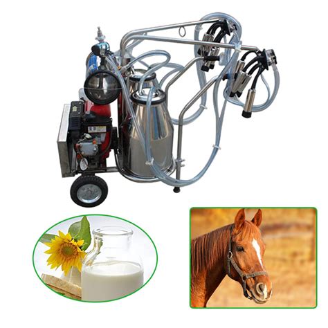 Farm Equipment Stainless Steel Portable Goat Cow Milking Machine ...