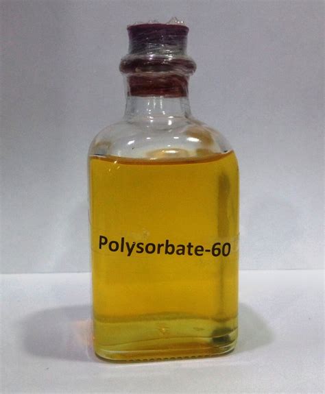 Polysorbate 80/60/40/20 at Rs 160/kilogram | Tween 80 in Vadodara | ID ...