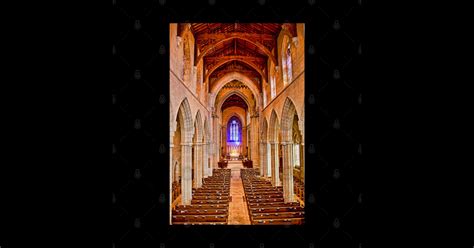 Bryn Athyn Cathedral. Interior. - Bryn Athyn - Sticker | TeePublic