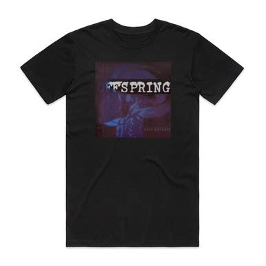 The Offspring Self Esteem Album Cover T-Shirt Black