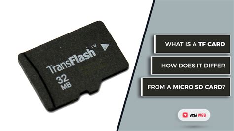 What Is A TF Card, And How Does It Differ From A Micro SD Card? | Yehi Web