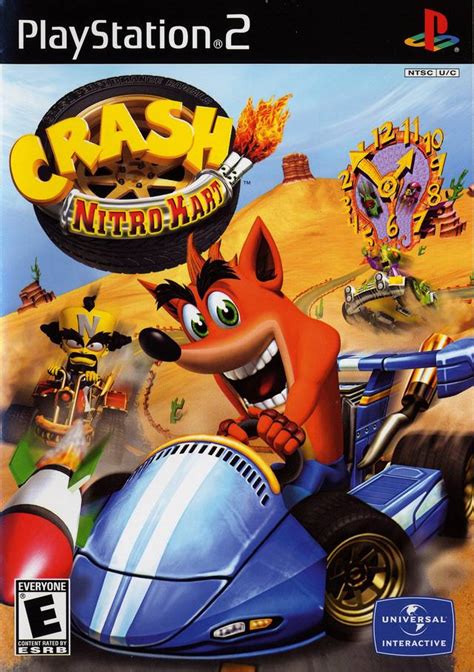 Crash Nitro Cart Sony Playstation 2 Game