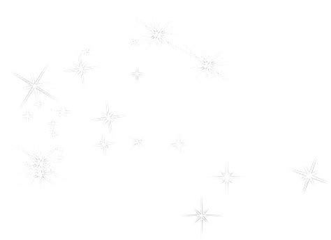 White Sparkles Overlay, Glitter Effect, Shimmering Light PNG