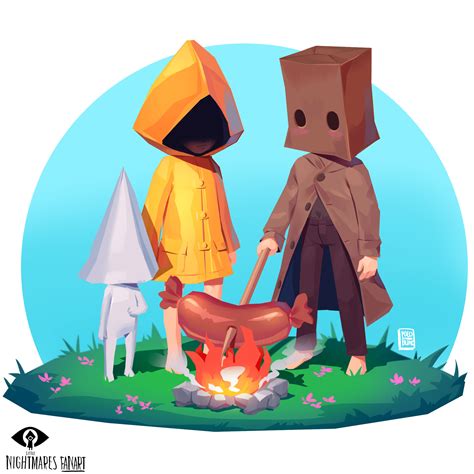 Joseffyne Robinson - Little Nightmares 2 Fanart - Mono and Six