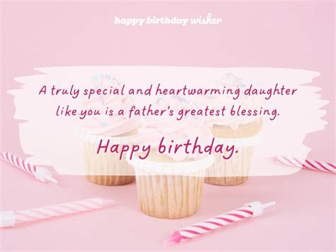 55+ Beautiful Birthday Wishes for Daughter From Dad - Happy Birthday Wisher