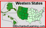 USA Regional Map/Quiz Printouts - EnchantedLearning.com