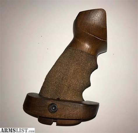 ARMSLIST - For Sale: Walnut Wood AR15 Target Grip w/ Palm Shelf