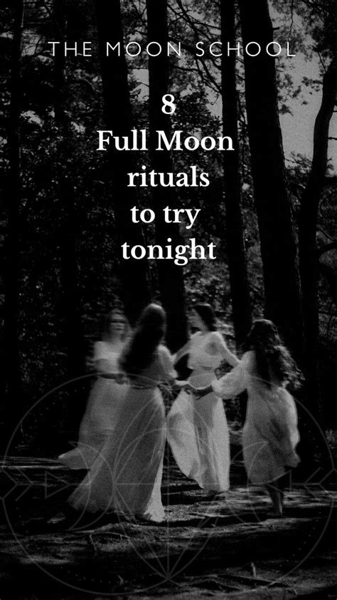 8 Rituals for Full Moon magic 💫 | Full moon ritual, Full moon, New moon ...