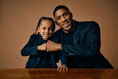 Anthony Joshua Celebrates Father's Day With His Son » NaijaVibe