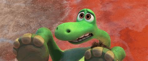 Scared Disney GIF by The Good Dinosaur - Find & Share on GIPHY