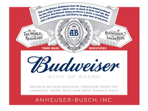 IBTYPE | New Budweiser logo by Ian Brignell