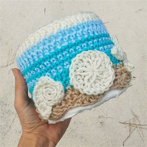 Ravelry: ocean waves toilet paper cover pattern by Rebecca A Lang