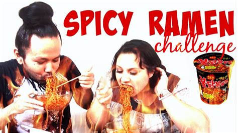 SPICY RAMEN CHALLENGE - YouTube