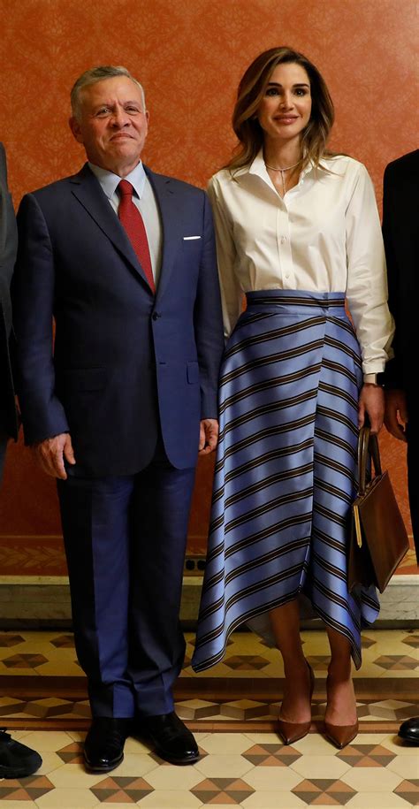 Queen Rania of Jordan Styles the Scarf Skirt Like a Royal Boss | Vogue