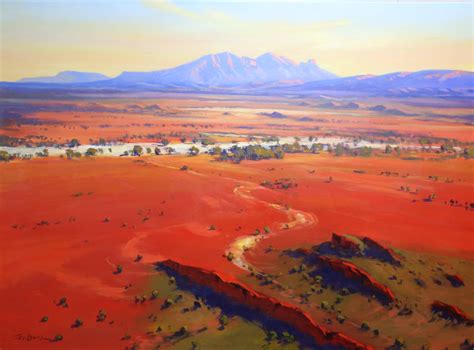 Australian Outback Paintings by Ted Lewis