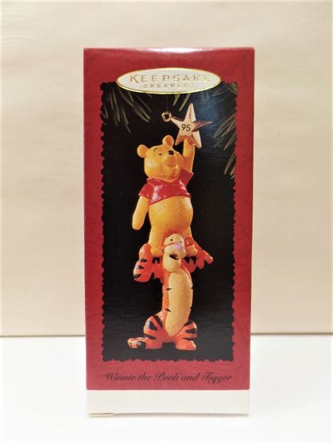 Hallmark Winnie the Pooh and Tigger Christmas Ornament 1995 | Etsy