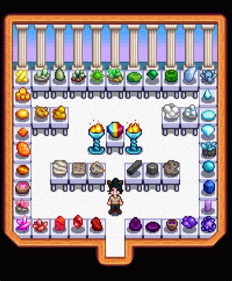 My Own Personal Gem & Mineral Museum ♡ >Stardew Valley>Shed Design ...