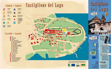 Кастильоне-дель-Лаго (Castiglione del Lago), Умбрия, Италия - маршрут