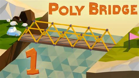 Poly Bridge Gameplay #1 - Let's Play Polybridge - YouTube