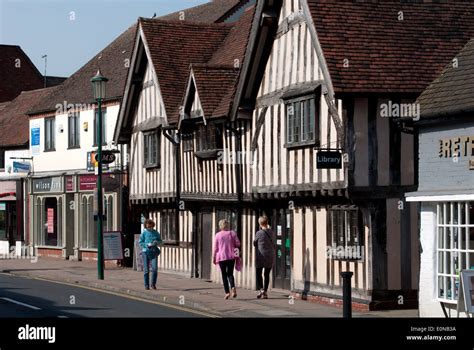 High Street, Knowle, West Midlands, England, UK Stock Photo - Alamy