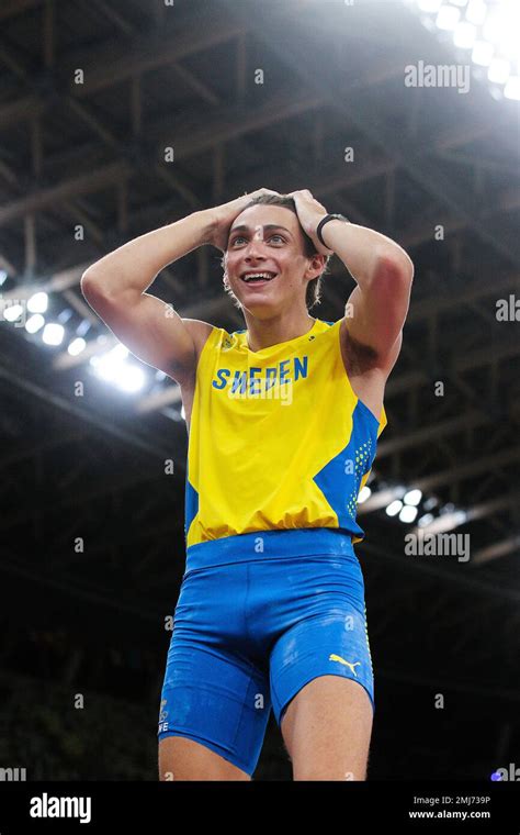 Armand Duplantis (SWE) Olympic Champion in the Men's Pole Vault at the ...