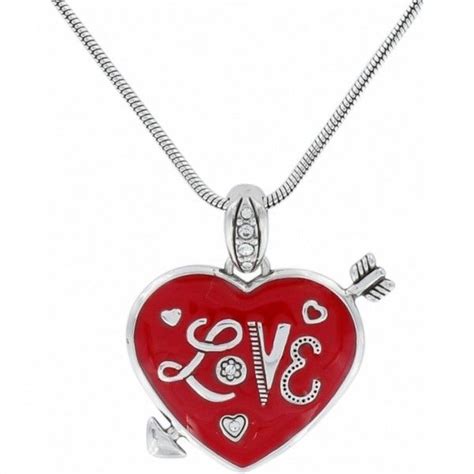 Heart Love Heart Love Necklace Necklaces This quintessential heart reminiscent of a vintage ...