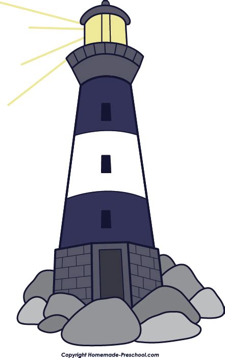 Free lighthouse clipart – Clipartix