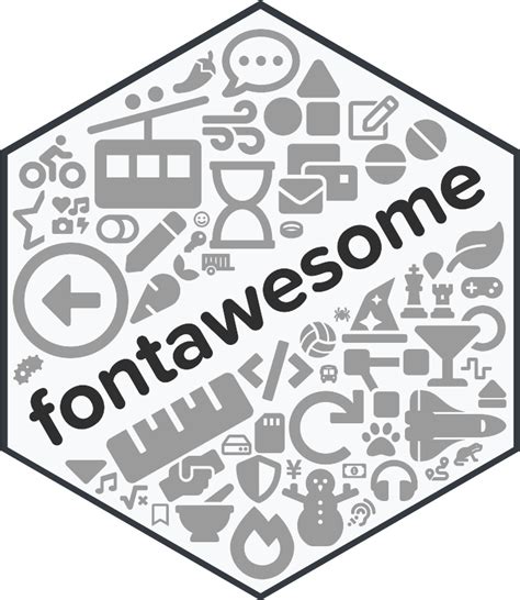 Generate Font Awesome icons as SVGs — fa • fontawesome