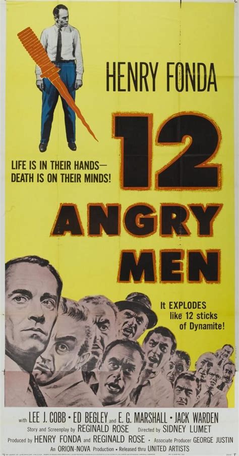 "12 Angry Men" "Twelve Angry Men" (1957) Director: Sidney Lumet | Angry ...