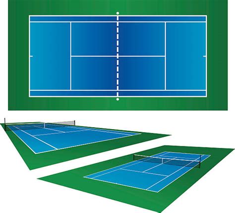 Royalty Free Tennis Court Clip Art, Vector Images & Illustrations - iStock