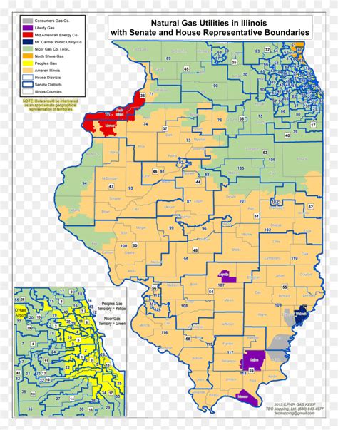 Congressional Districts Illinois Natural Gas Pipeline Map, Diagram ...