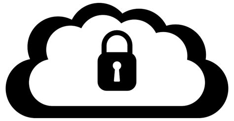 Cloud Security clipart. Free download transparent .PNG | Creazilla