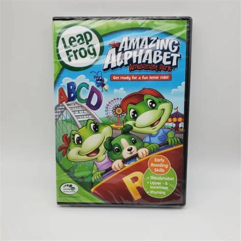 LEAPFROG THE AMAZING Alphabet Amusement Park DVD 2010 Canadian Version ...