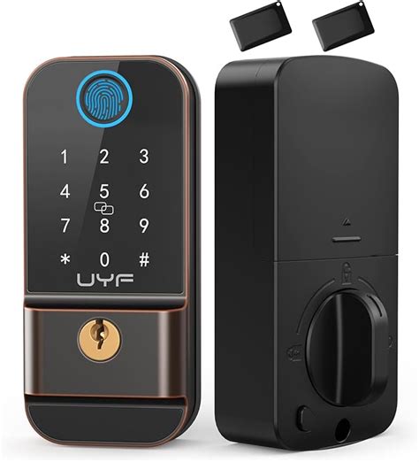 Keyless Entry Door Lock - Fingerprint Door Locks with Keypad - Electronic Digital Front Deadbolt ...