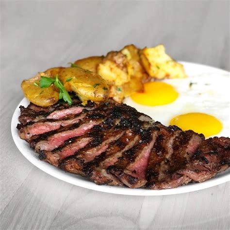 The 12 ounce ribeye with fried eggs at @commersonla sets the new ...