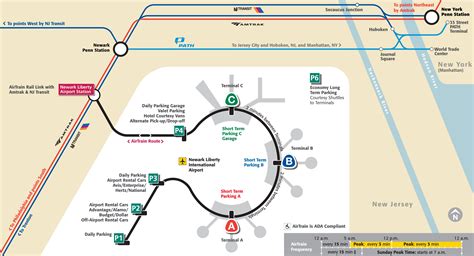 Newark International Airport Terminal Map