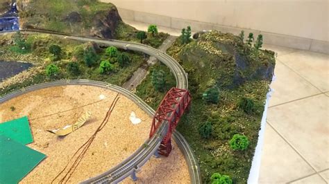 My Movie T Scale Train Layout From Start To Finish - YouTube