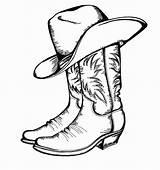 Download High Quality cowboy boots Clipart coloring Transparent PNG  sketch template