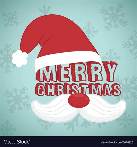 Merry christmas card design Royalty Free Vector Image