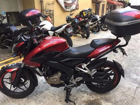 PULSAR NS 200 (RED) for Sale in Hougang Avenue 4, Northeast Singapore ...