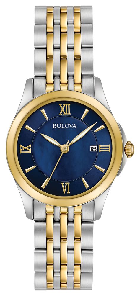 Bulova Ladies' Two Tone Stainless Steel Watch